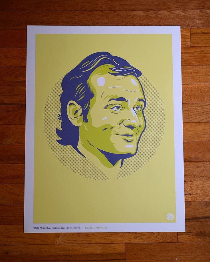 Vector Inspiration Illustration Bill Murray, Illustration Art 736x920 Vector Inspiration Illustration Bill Murray, Illustration Art