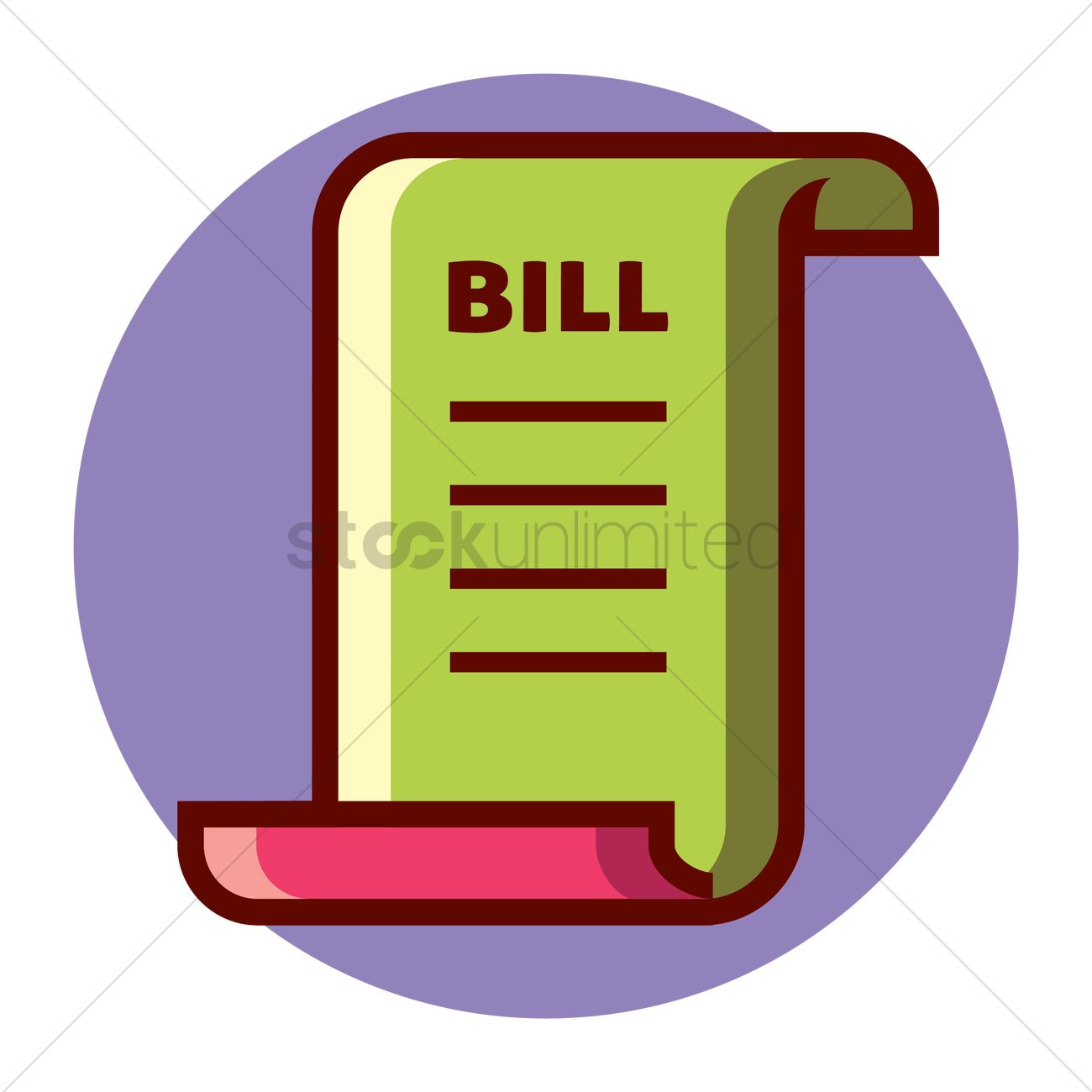 1300x1300 Free Bill Vector Image