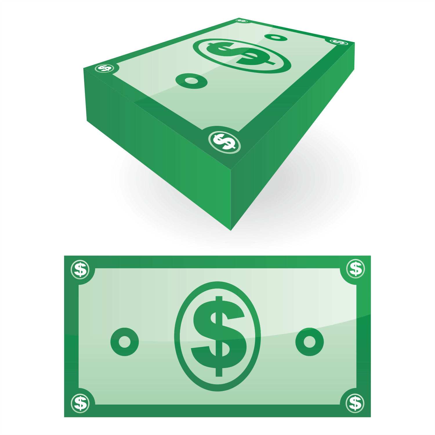 1500x1500 Vector For Free Use Dollar Bill Vector