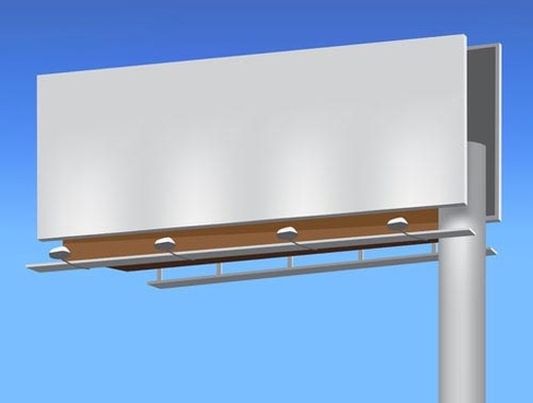 487x368 Vector Billboard Free Vector Download