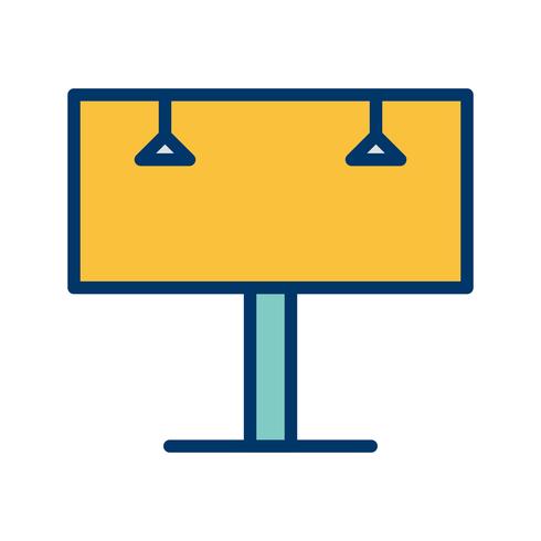 490x490 Billboard Vector Icon