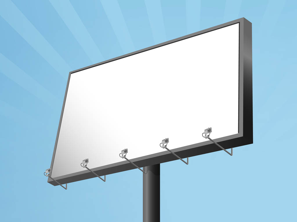 1024x765 Billboard Vector Vector Art Graphics