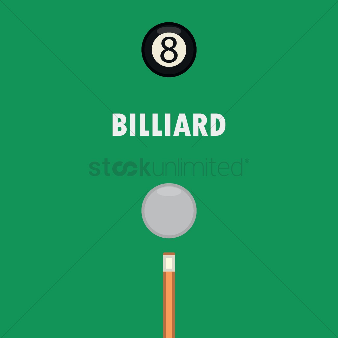 Billiard Vector Image 1300x1300 Billiard Vector Image