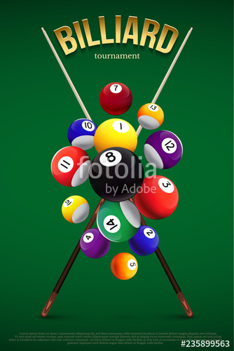 Billiard Tournament Poster Template Different Falling Billiard 334x500 Billiard Tournament Poster Template Different Falling Billiard