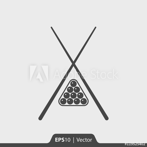 Billiard Vector Icon For Web And Mobile 500x500 Billiard Vector Icon For Web And Mobile