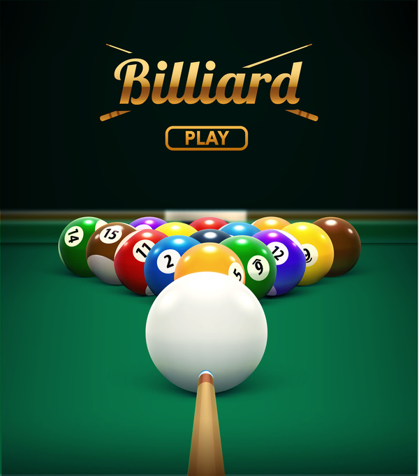 Billiard Play Theme Background Vectors Free Download 600x682 Billiard Play Theme Background Vectors Free Download