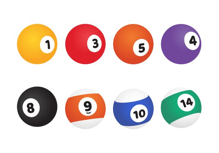 Billiard Ball Vector Pack 700x490 Billiard Ball Vector Pack