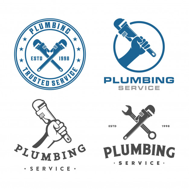 626x626 Set Of Plumbing Logo Vector Premium Download