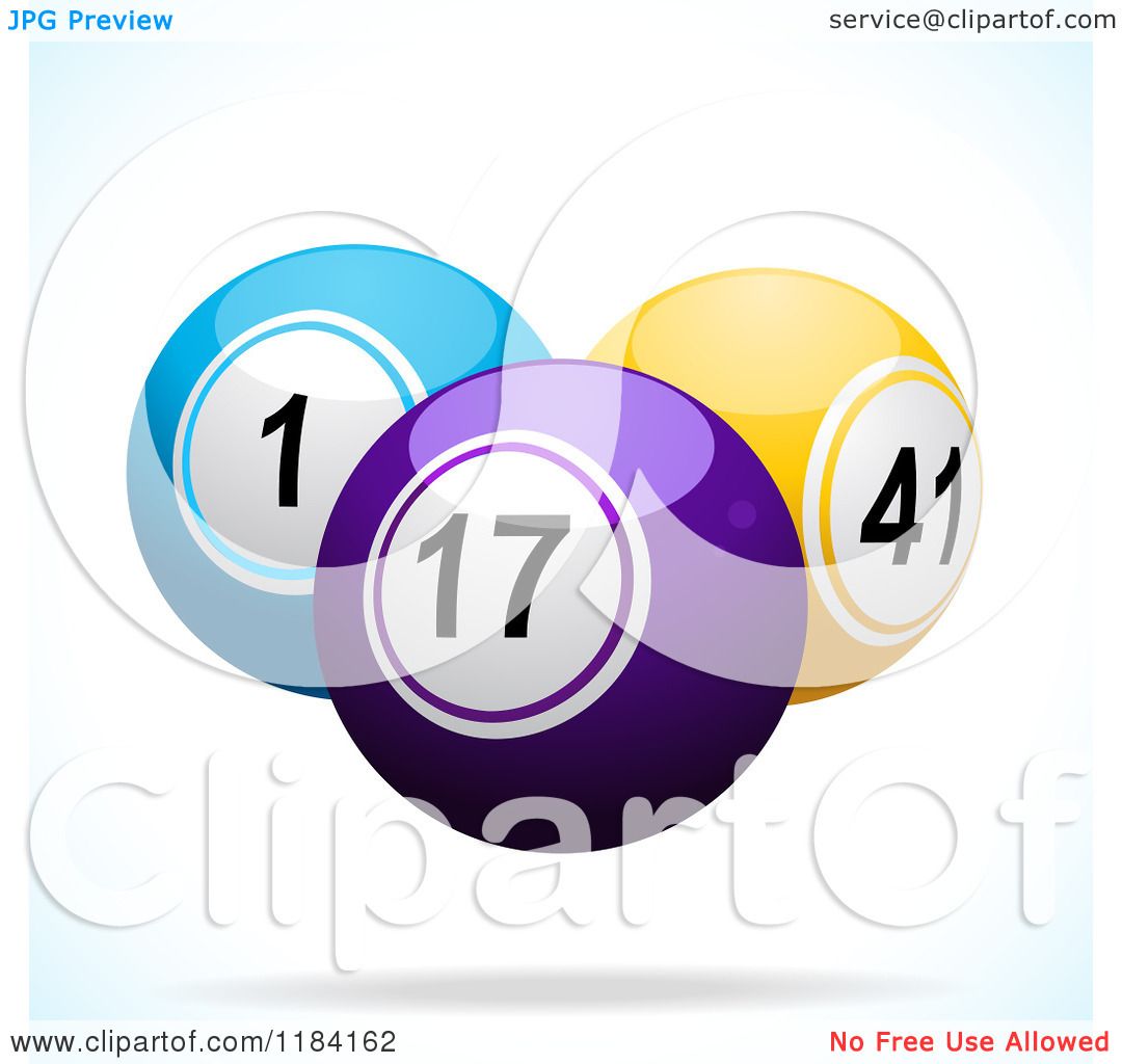 1080x1024 Clipart Of A Floating Bingo Balls