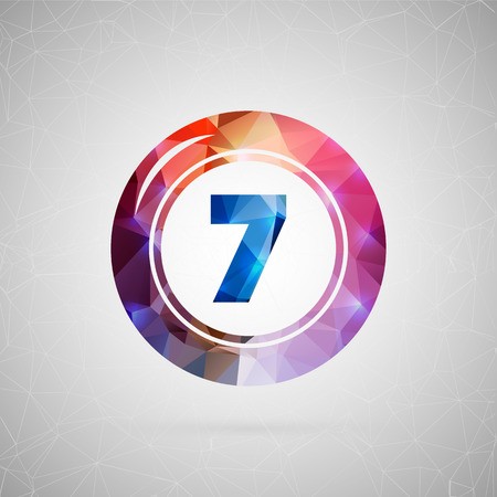 450x450 Abstract Creative Concept Vector Icon Of Bingo Balls For Web