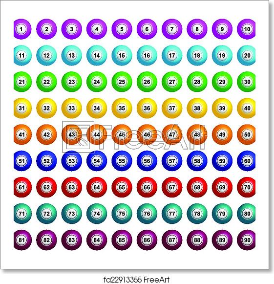 Bingo Vector at Vectorified.com | Collection of Bingo Vector free for ...