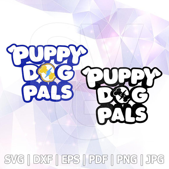 Puppy Dog Pals Logo Rolly Bingo Dxf Vector Layered 570x570 Puppy Dog Pals Logo Rolly Bingo Dxf Vector Layered