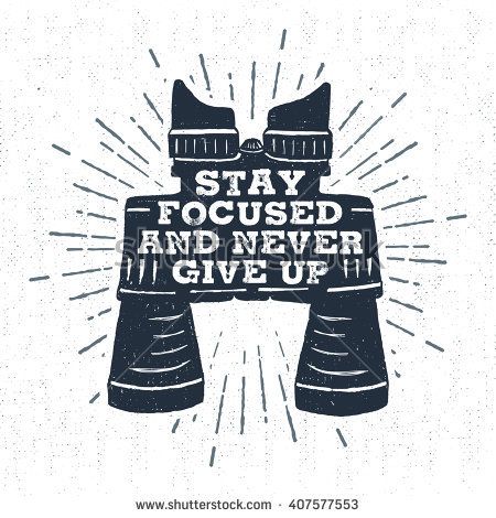 450x470 Hand Drawn Vintage Label With Textured Binoculars Vector