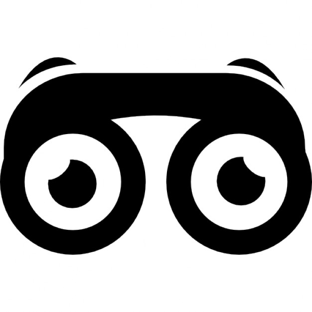 626x626 Binoculars Vector Icon