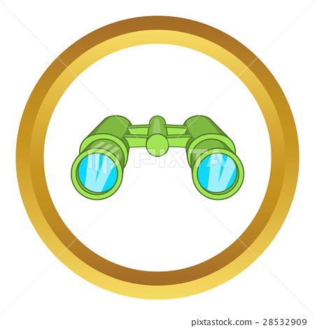 450x468 Binoculars Vector Icon