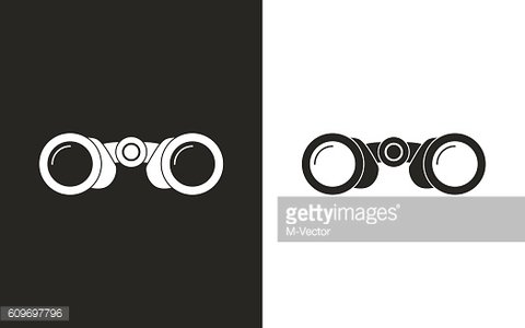 480x300 Binocular Vector Premium Clipart