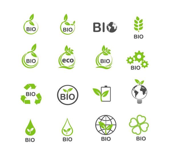 Eco With Bio Logos Design Vector Free Download 600x546 Eco With Bio Logos Design Vector Free Download