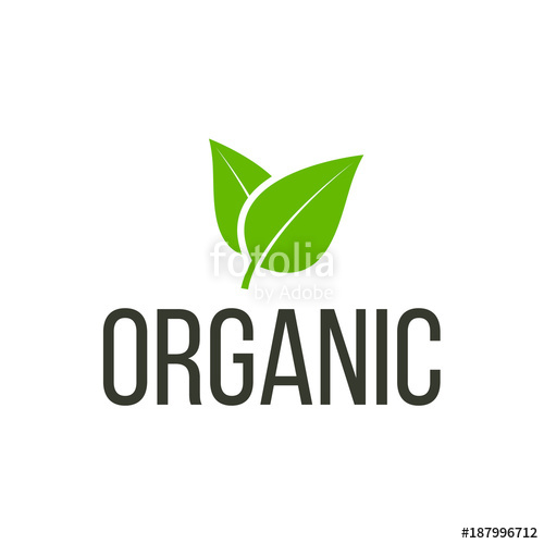 Organic Logo Isolated On White Background Bio Logo Vector Stock 500x500 Organic Logo Isolated On White Background Bio Logo Vector Stock