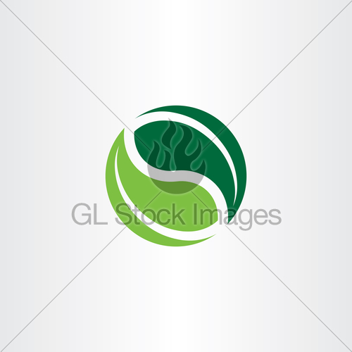 Bio Logo Element Green Leaves Icon Vector Gl Stock Images 500x500 Bio Logo Element Green Leaves Icon Vector Gl Stock Images