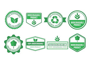 Free Biodegradable Vector Badges Collection 310x217 Free Biodegradable Vector Badges Collection