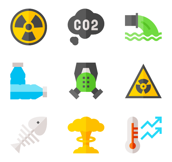 600x564 Biohazard Icons