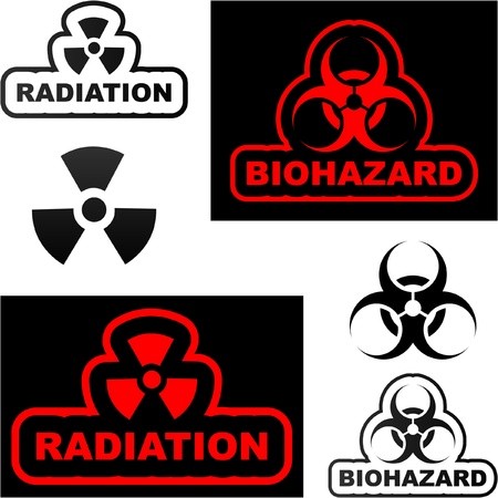 450x450 Biohazard Sign Vector Illustration Royalty Free Vector Graphics