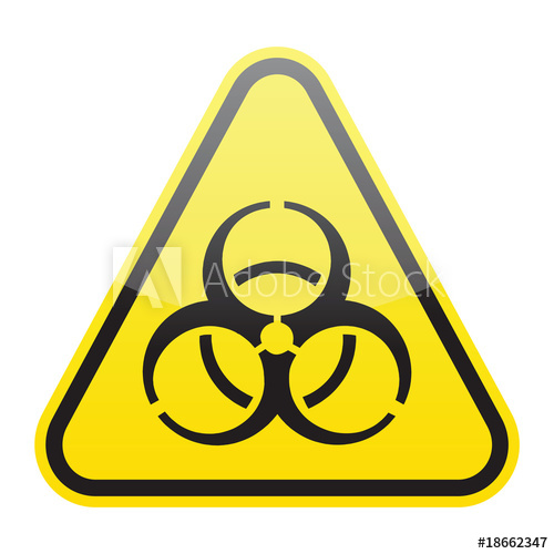 500x500 Biohazard Sign Vector