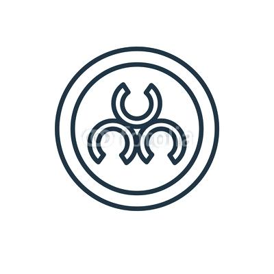 400x400 Biohazard Symbol Vector Tono