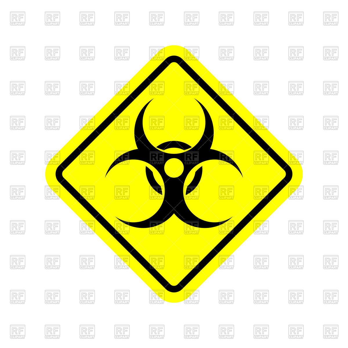 1200x1200 Biohazard Sign Vector Image Of Signs, Symbols, Maps Popaukropa