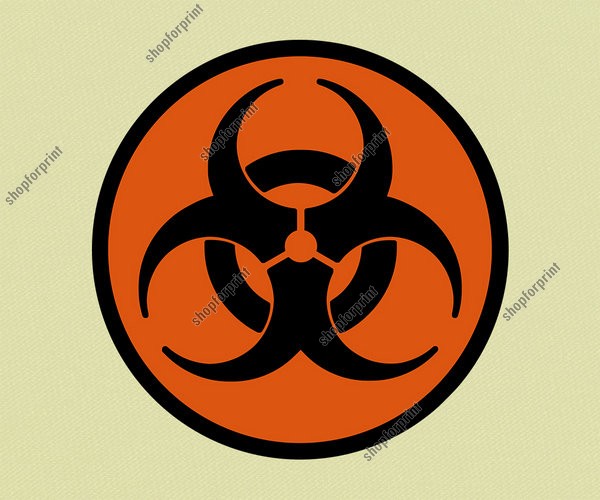 600x500 Biohazard Vector Design