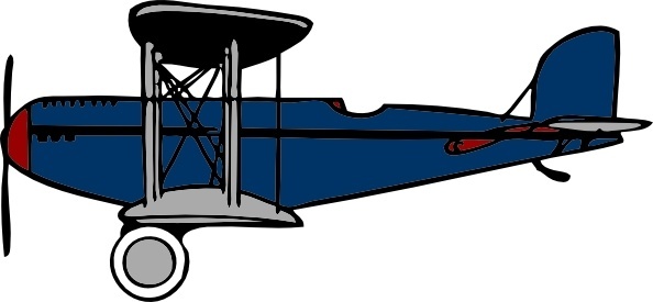 Biplane Vector Free Vector Download 594x275 Biplane Vector Free Vector Download