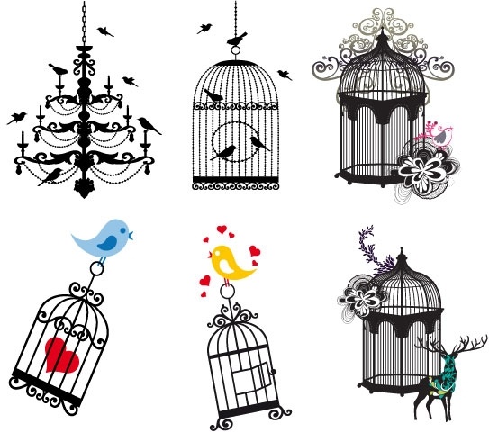 Birdcage Theme Vector Free Vector In Encapsulated Postscript 543x480 Birdcage Theme Vector Free Vector In Encapsulated Postscript