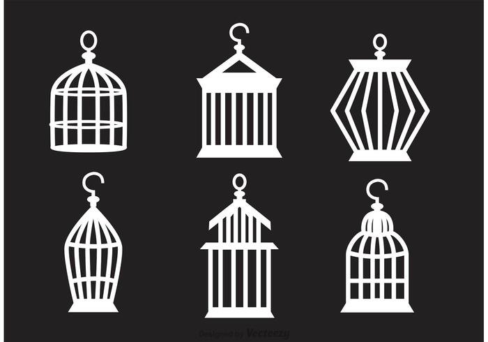 Set Of Vintage Bird Cage Vector 700x490 Set Of Vintage Bird Cage Vector