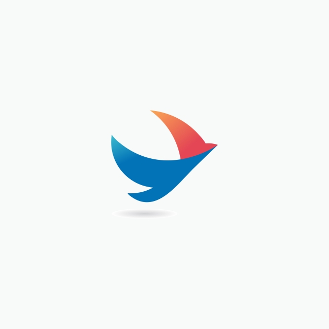 640x640 Bird Logo Vector Icon Template For Free Download
