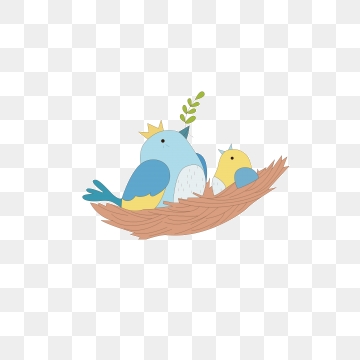 360x360 Bird Nest Vector, Free Download Bird, Birds, Love Birds Vector Art
