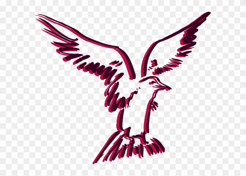 840x601 How To Set Use Flying Bird Outline Vector, Hd Png Download