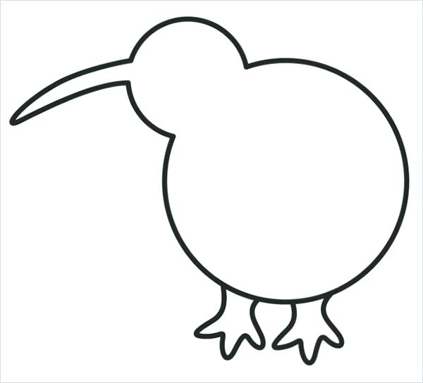 600x544 Outlines Of Birds