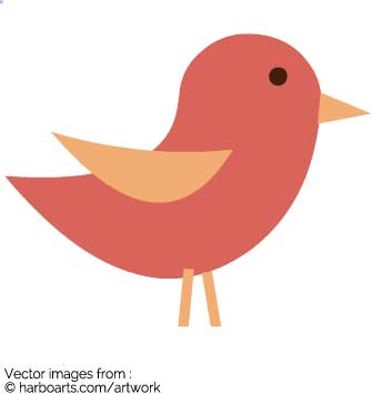 Download Simple Little Bird Vector Graphic 335x355 Download Simple Little Bird Vector Graphic