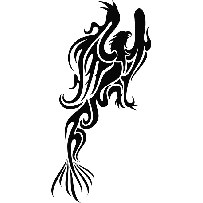 Phoenix Bird Free Vector 660x660 Phoenix Bird Free Vector