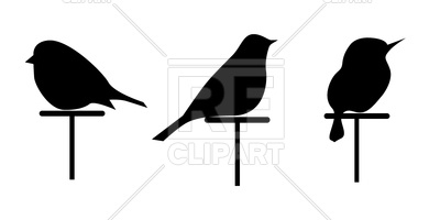 Silhouettes Of Birds Vector Image Of Silhouettes, Outlines 400x200 Silhouettes Of Birds Vector Image Of Silhouettes, Outlines