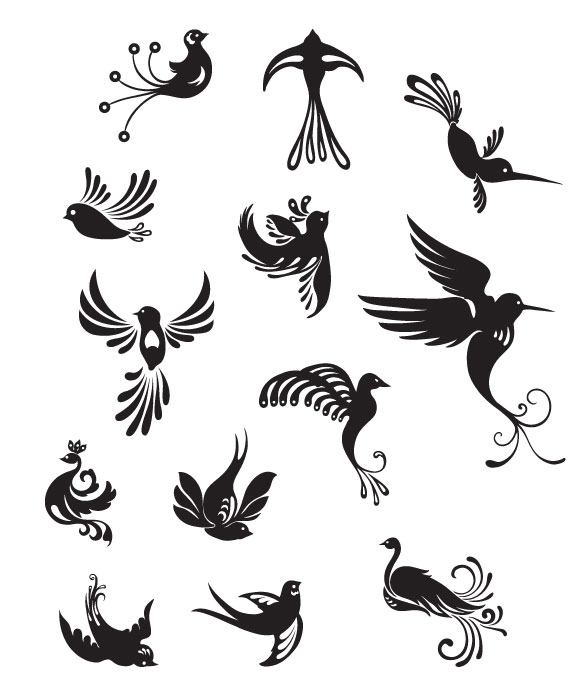 580x700 Wdl Premium Bird Vector Pack