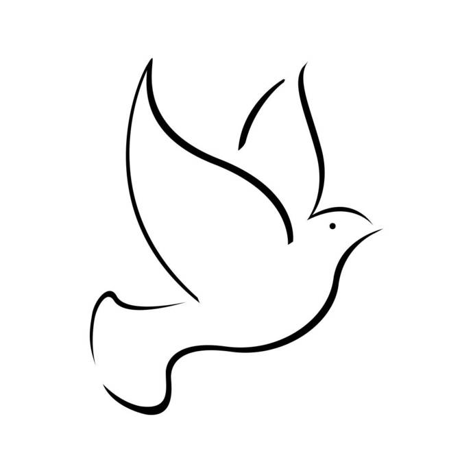690x690 Bird Dove Animal Graphics Dxf Png Cdr