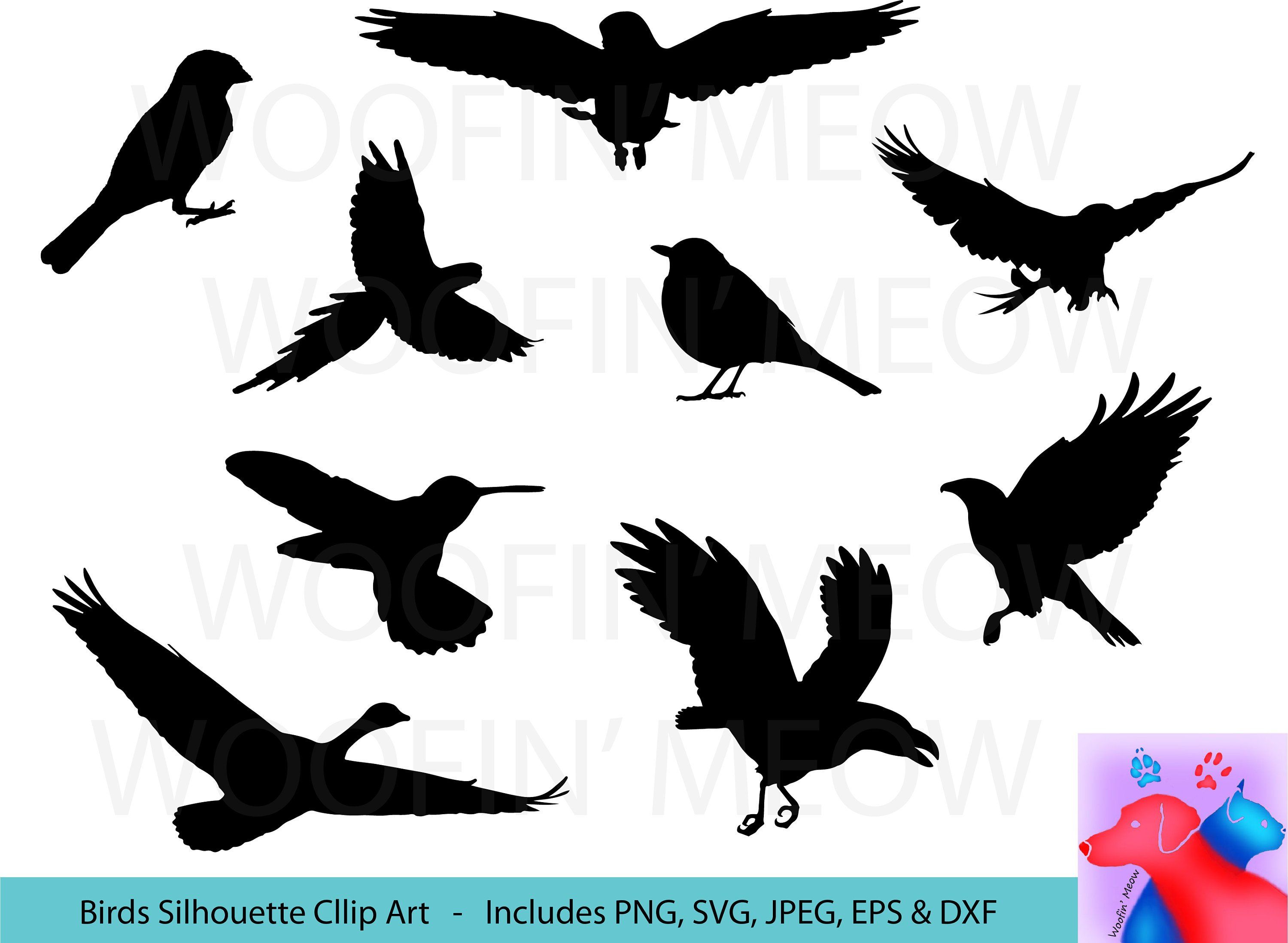 3000x2196 Bird Silhouette Clipart, Bird Vector, Flying Birds, Bird Decal