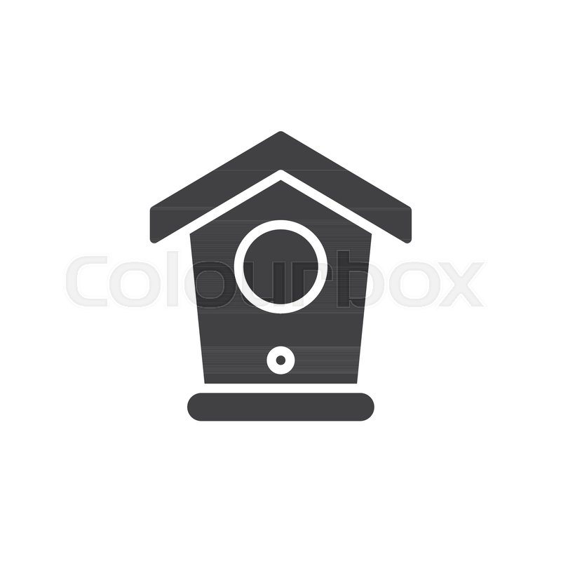 Birdhouse Icon Vector, Filled Flat Stock Vector Colourbox 800x800 Birdhouse Icon Vector, Filled Flat Stock Vector Colourbox