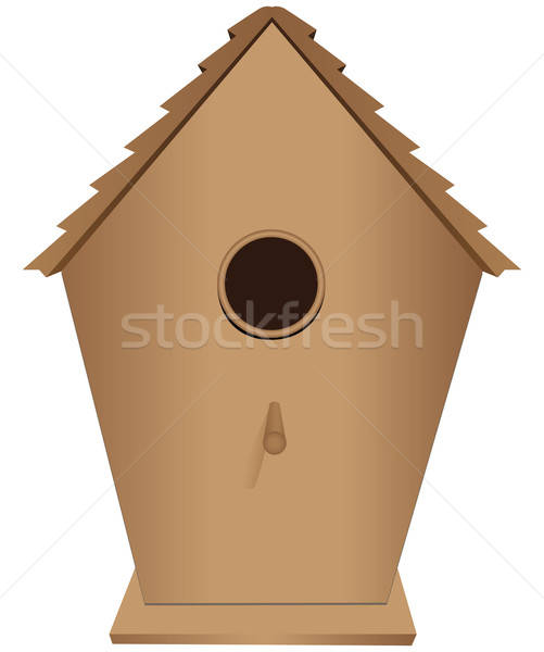 Birdhouse Vector Illustration Constantine Pankin 501x600 Birdhouse Vector Illustration Constantine Pankin