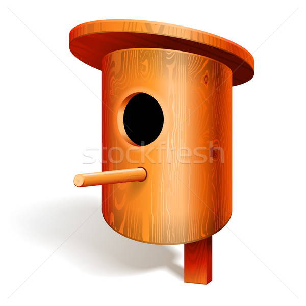 Vector Birdhouse Vector Illustration Dashadima 600x600 Vector Birdhouse Vector Illustration Dashadima