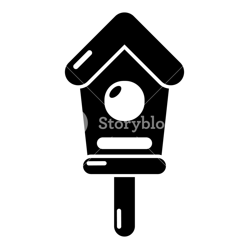 Wooden Birdhouse Icon Simple Illustration Of Wooden Birdhouse 1000x1000 Wooden Birdhouse Icon Simple Illustration Of Wooden Birdhouse