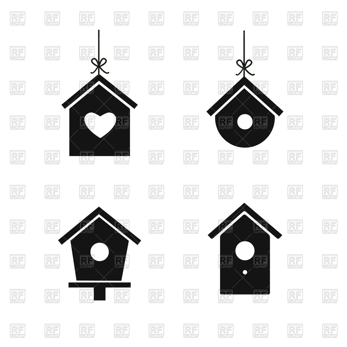 Bird House Icons Vector Image Of Icons And Emblems Dar Rya 1200x1200 Bird House Icons Vector Image Of Icons And Emblems Dar Rya