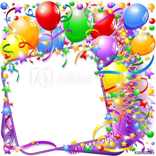 Festa Di Compleanno Sfondo Party Birthday Background Vector 500x500 Festa Di Compleanno Sfondo Party Birthday Background Vector