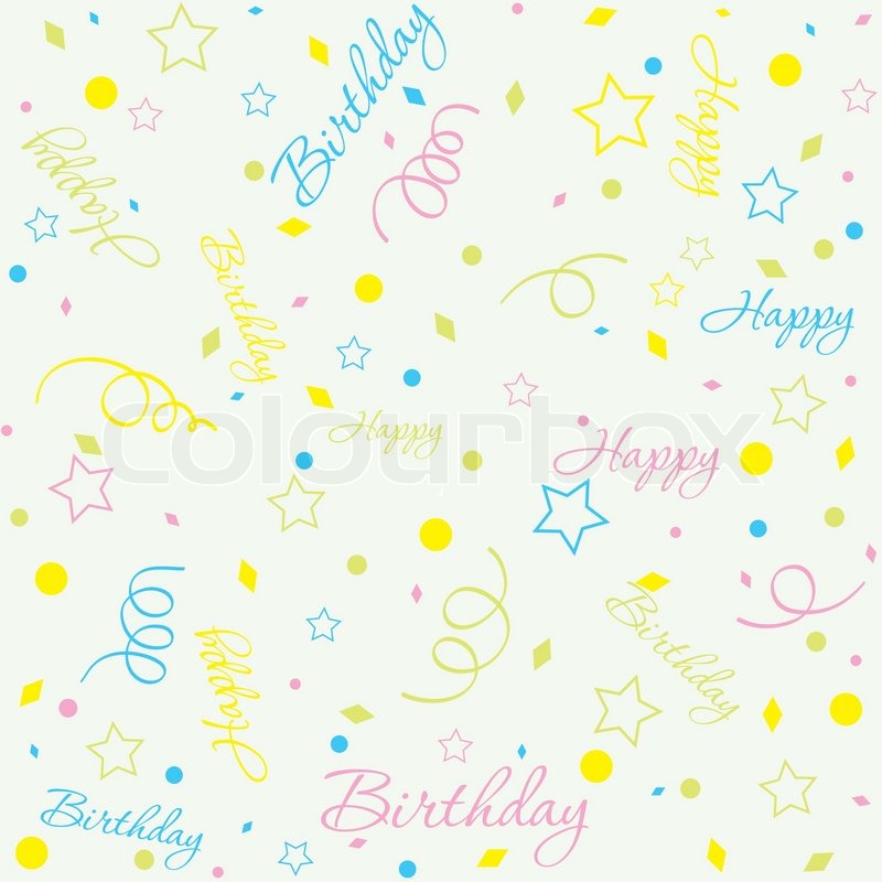 Template Birthday Background, Vector Stock Vector Colourbox 800x800 Template Birthday Background, Vector Stock Vector Colourbox